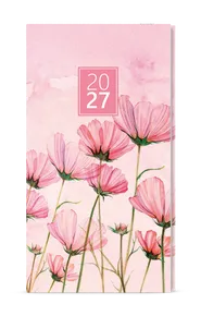 Wöchentlicher Tagebuch - Jakub - Lamino - Taschenformat - Rosa